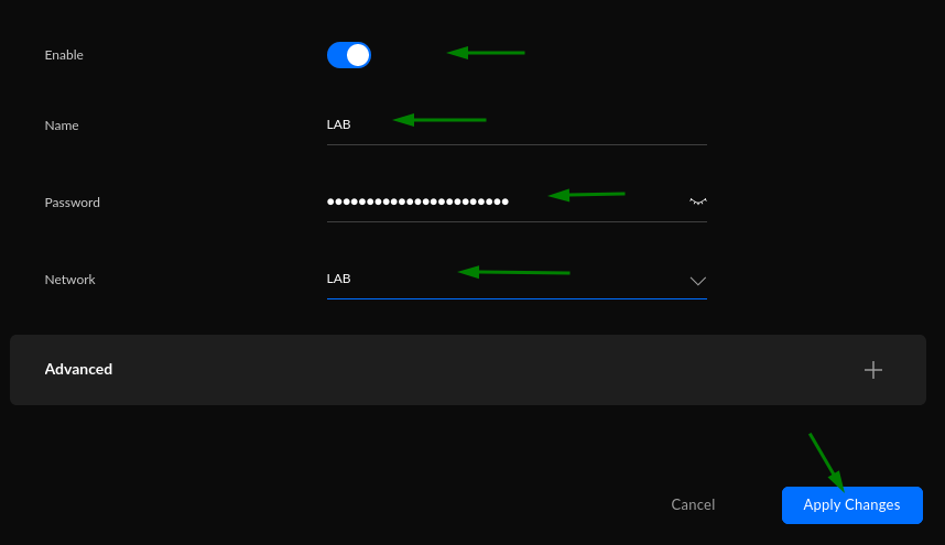 UnifiAPACLite LAB WiFi